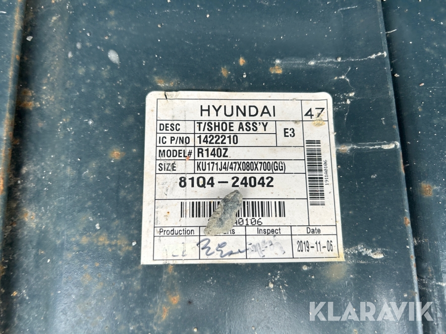 Grävmaskin Hyundai HX145LCR