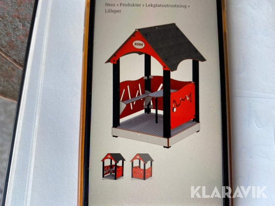 Lekstuga och snurrgunga söre lilleper