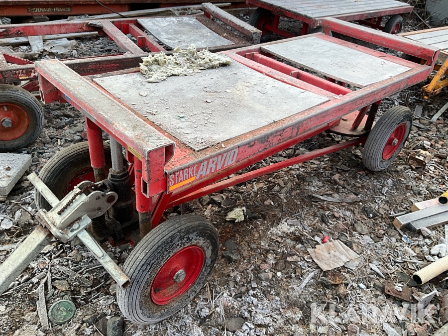 Gipsvagn Starke Arvid 18700 4-hjulsstyrning