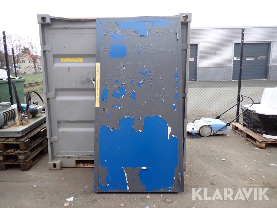 Ståldörr i karm Stålex Höger 10-21