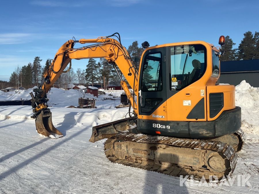 Grävmaskin Hyundai Robex 80cr-9