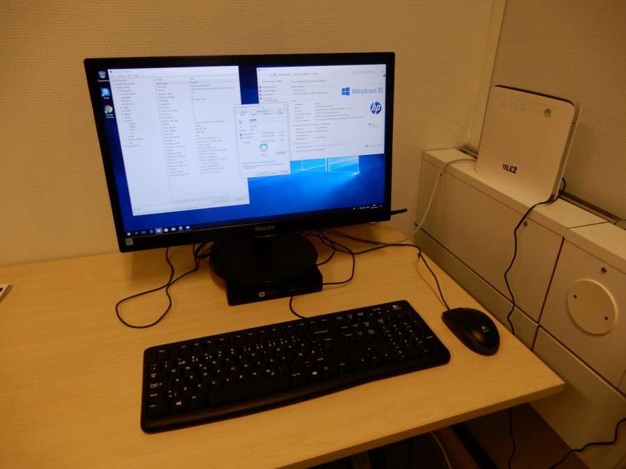 Dator kraftfull kontorsmodell 4G router