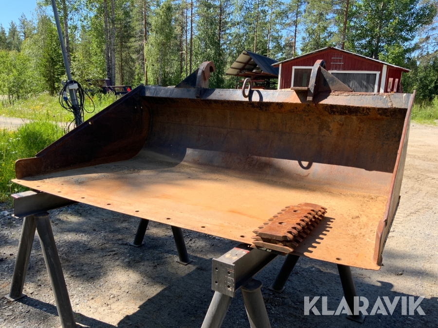 Planeringsskopa Stora BM med basskär