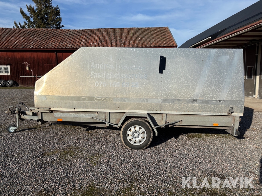 Personbilssläp TIAB 3710 TWIN XL