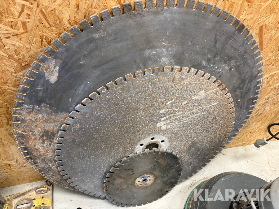 Betongsåg klingor blandade storlekar 5st