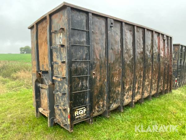 Lastväxlarflak / Container 45 kubik 3 st