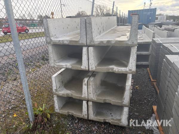 Kabelränna 8 st S:T Eriks Typ 535