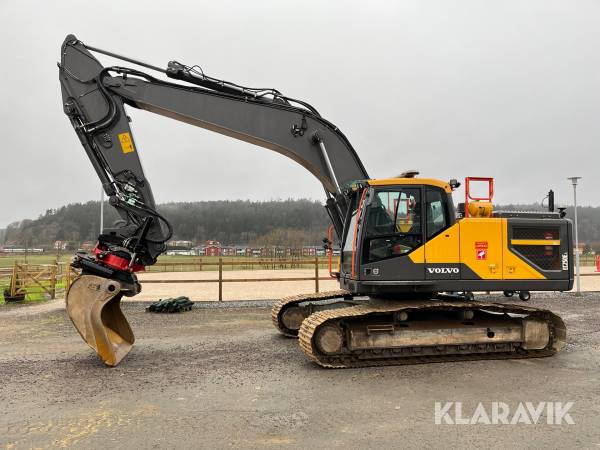 Bandgrävare Volvo EC250EL GPS