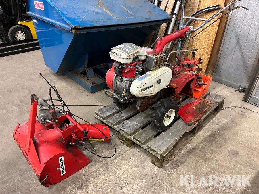 Jordfräs med tillbehör Honda F400