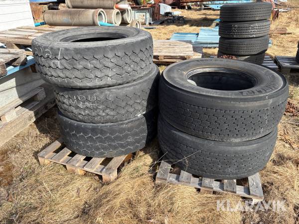 Lastbilsdäck Michelin / Uniroyal 385/65 R22.5 5st