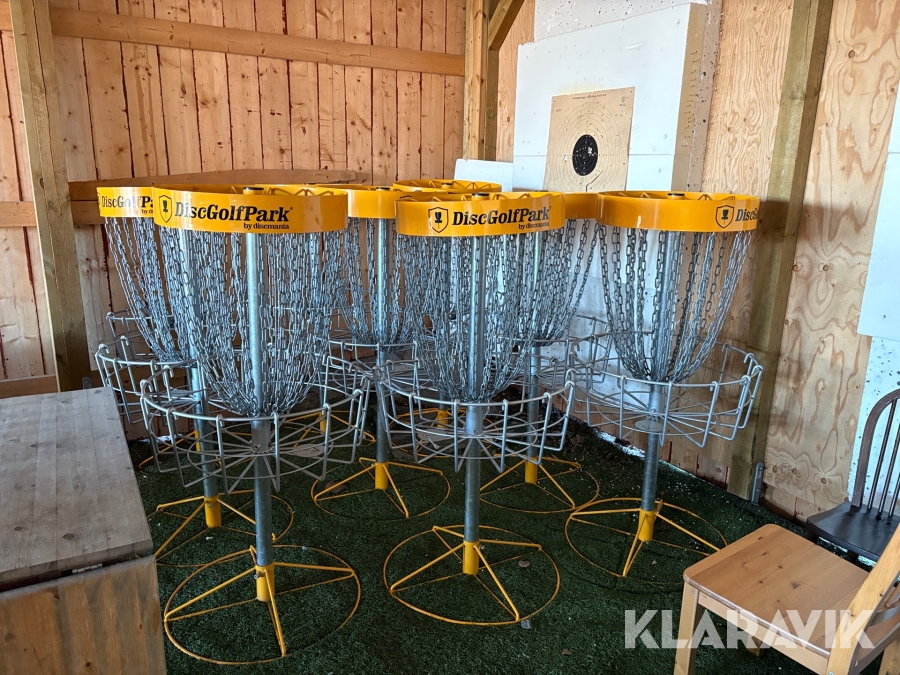 DiscGolfPark Pro Target 9 st korgar