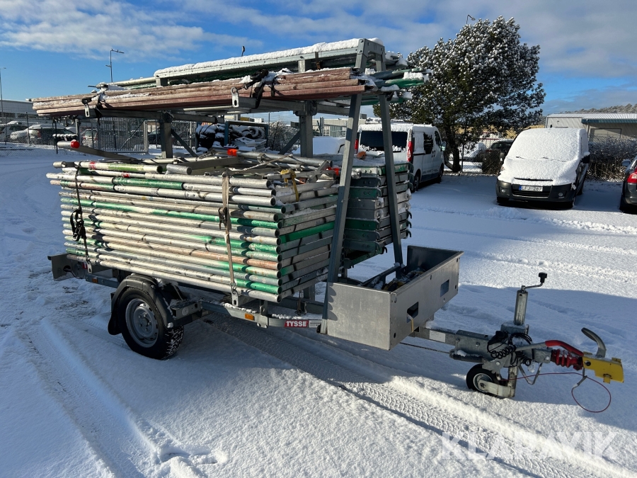 Ställningstrailer Monzon ca 95 m2