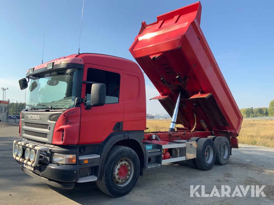 Schakt lastbil Scania P340 6x2