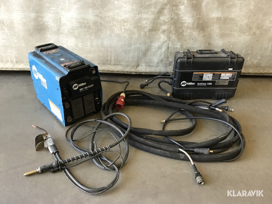 Miller rörtråd svets m trådmatare