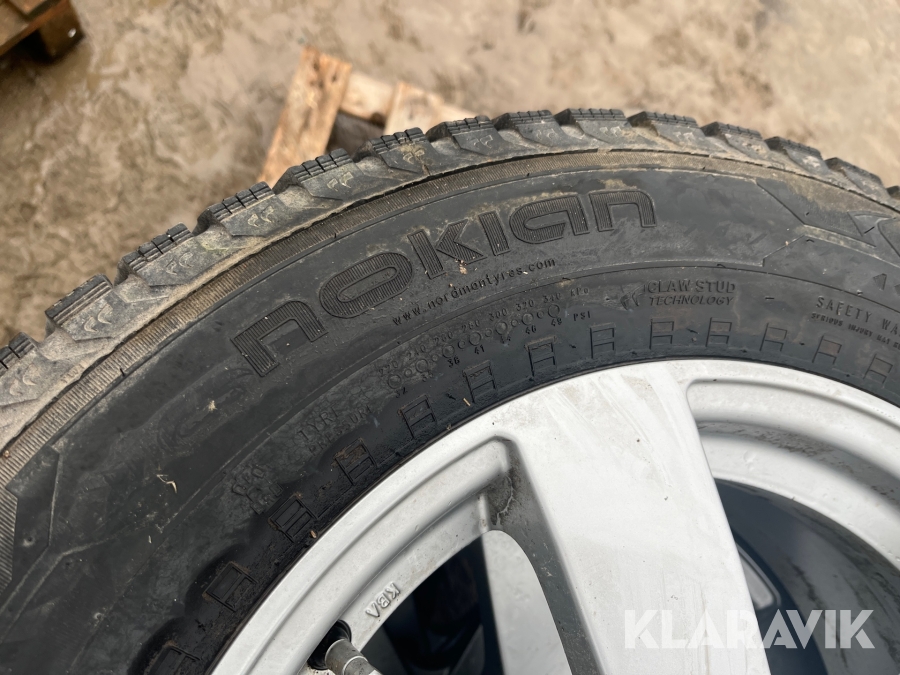 Dubbdäck på fälg Nokian Nordman 5 Suv 215/65R16, Gotland, Kl