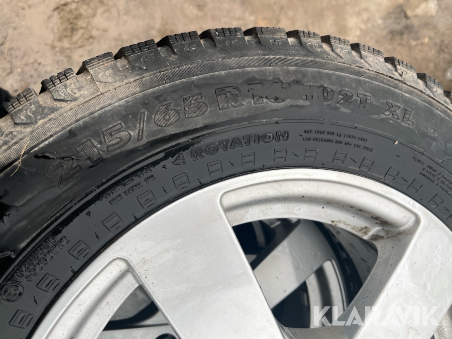 Dubbdäck på fälg Nokian Nordman 5 Suv 215/65R16, Gotland, Kl