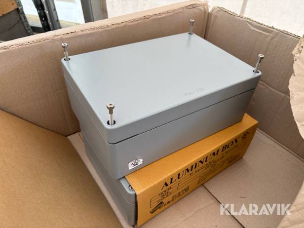 Kopplingslådor i aluminium Segibiz SG-AL-233312 20st