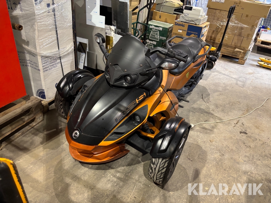 3-hjulig MC Can-am Spider RSS