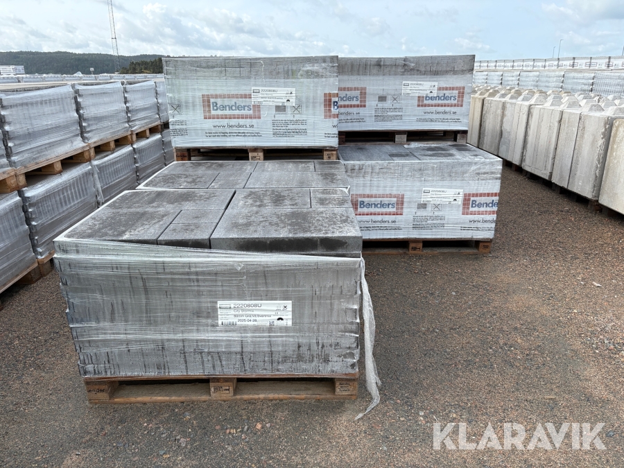 Betongplattor Benders City stormix 15 pall