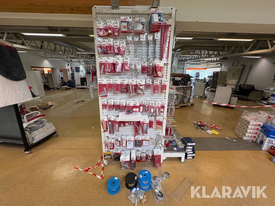 Parti med gångjärn & skruvsortiment Habo