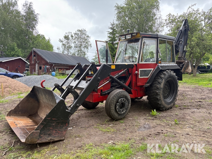 Traktorgrävare Massey Ferguson 50B