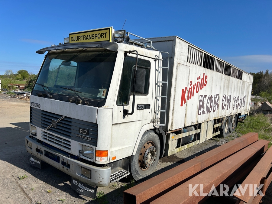 Djurtransport Volvo FL 260