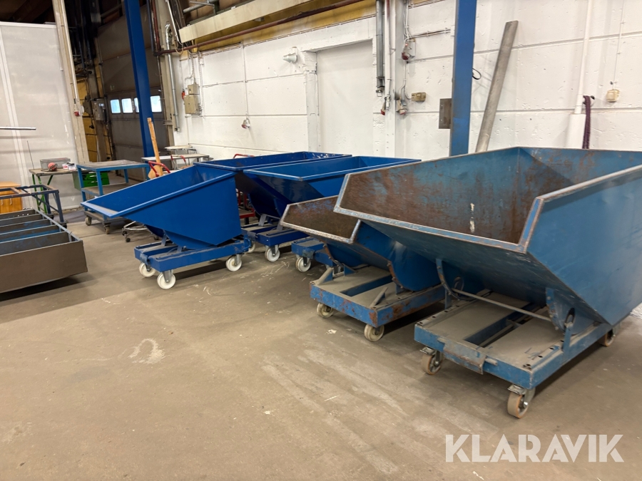 Tippcontainer parti 5 st