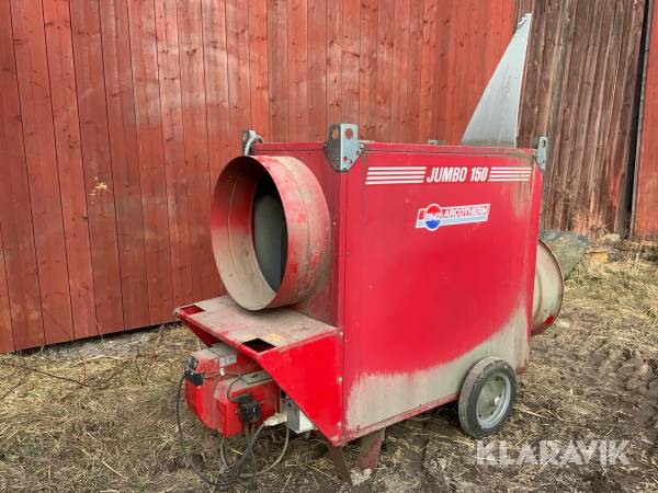 Varmluftspanna för olja Biemmedue Jumbo 150 T 152,62 kW