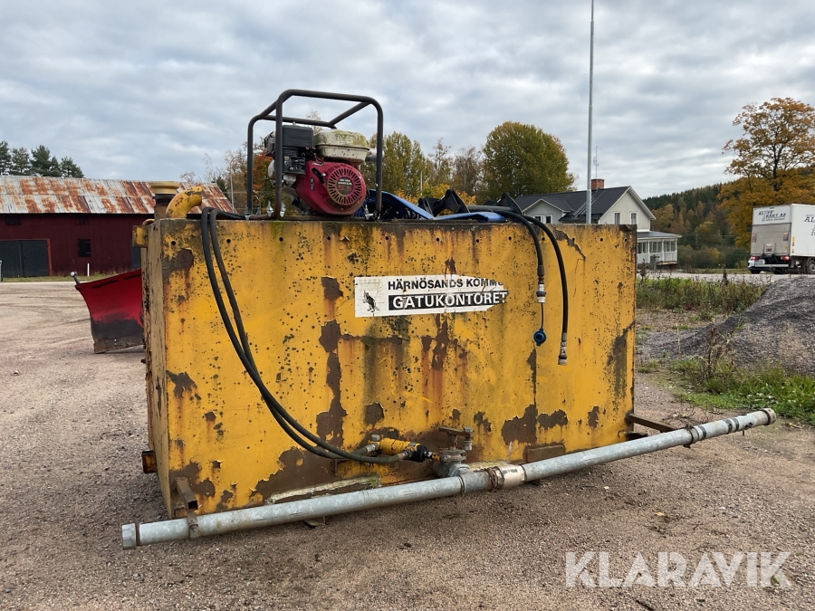 Vattentank med spridarrör Stora BM