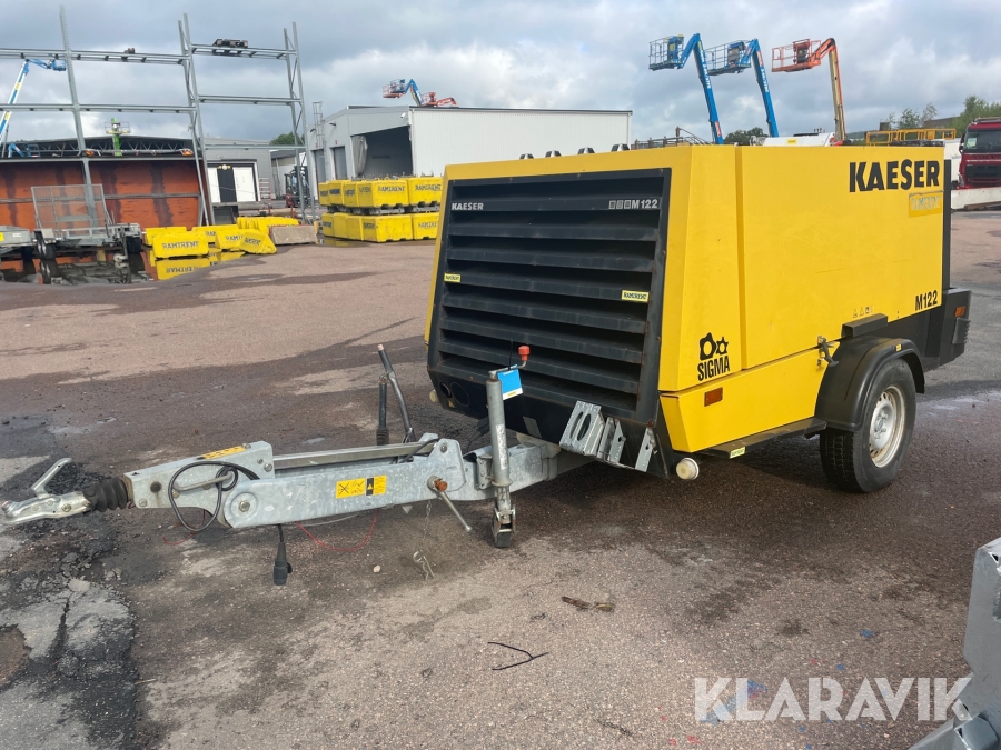 Kompressor släp Kaeser M122