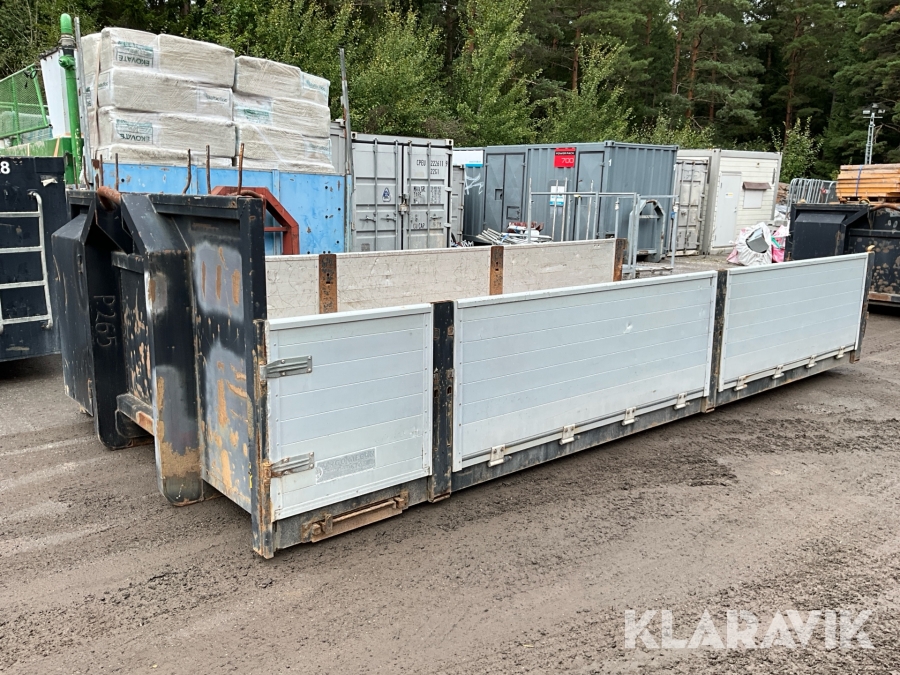 Entreprenadlämflak CargoMecan Hardox 5,6m