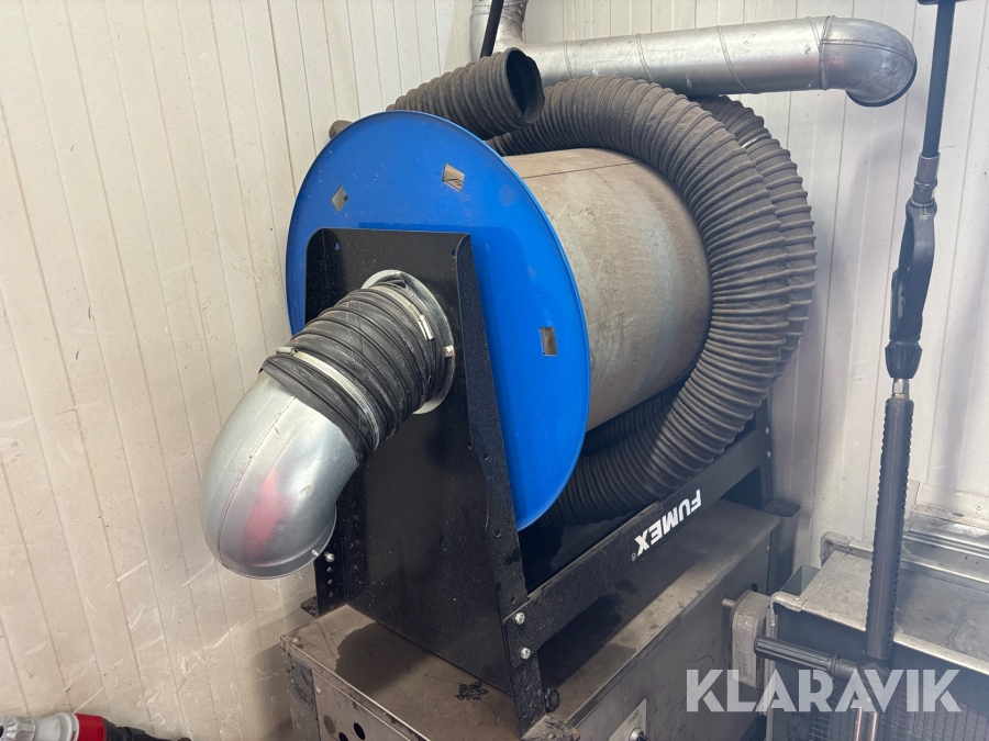 Upprullare avgasslang Fumex