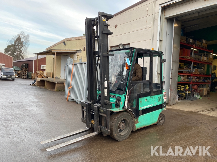 Motviktstruck Mitsubishi 35 Eldriven