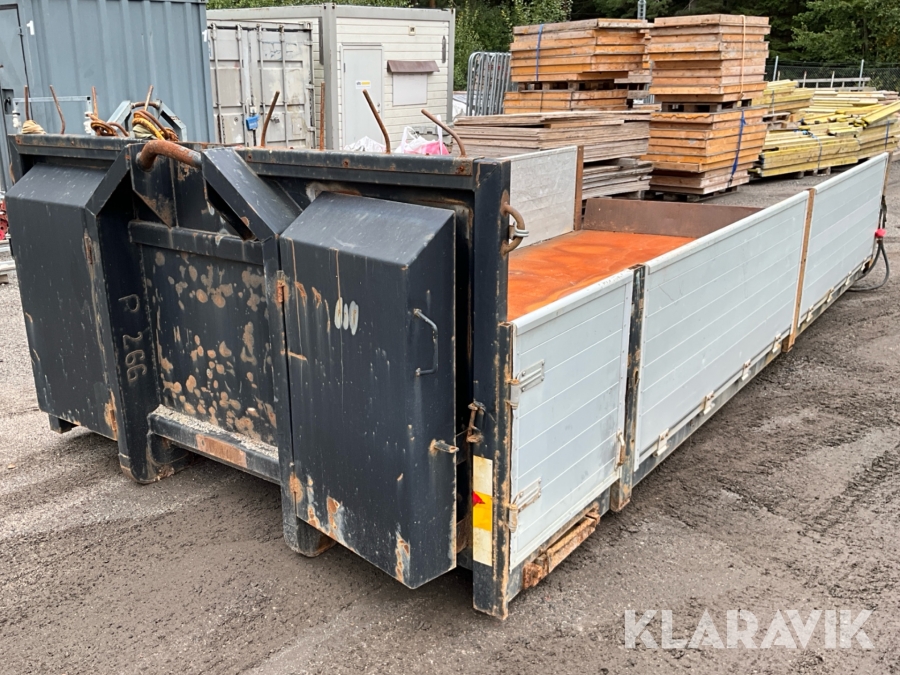 Entreprenadlämflak CargoMecan Hardox 5,6m