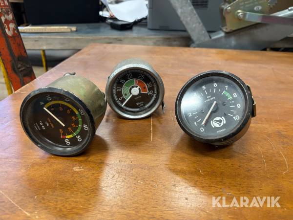 Mätare Volvo 3 st