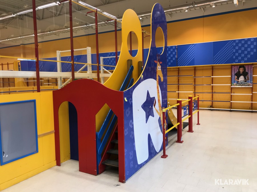 Lekställning Rutschkana