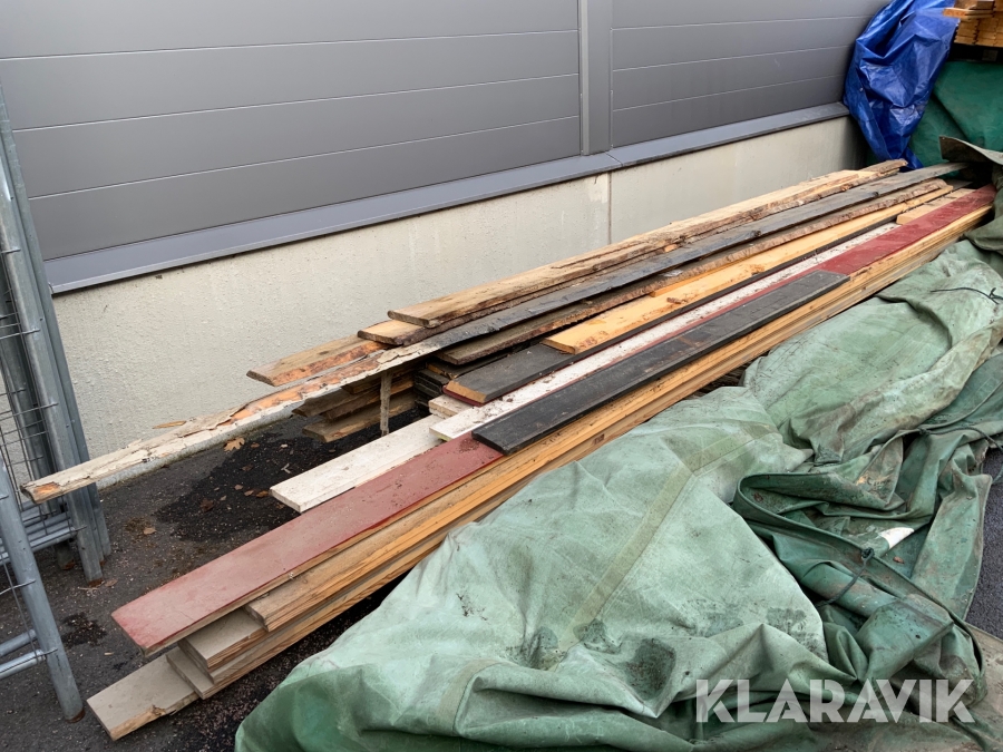 Blandade fasadbrädor