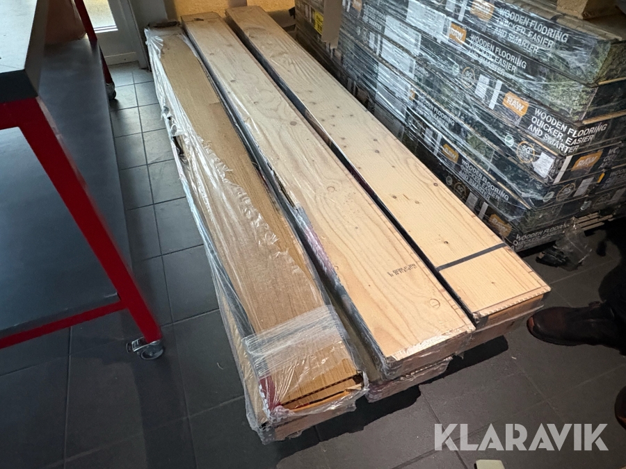 Blandade parkettgolv 6st paket