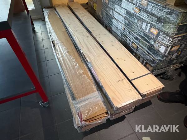 Blandade parkettgolv 6st paket