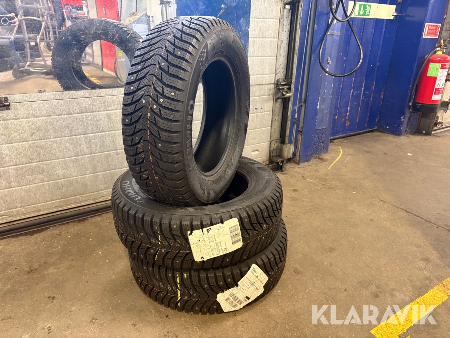 Vinterdäck Kumho WinterCraft Ice 185/65R14 3 st
