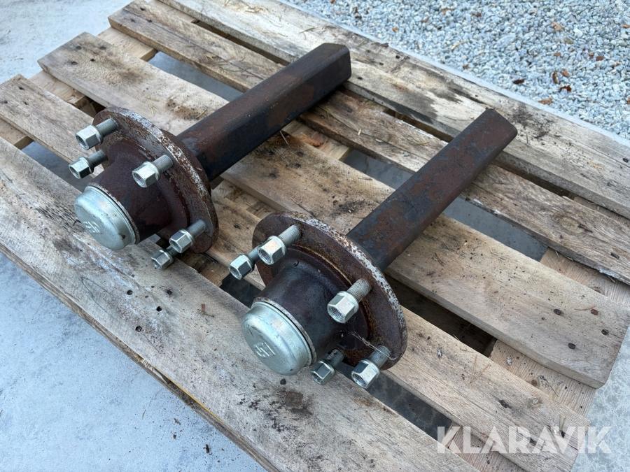 Axeltappar vagnshjul FAD 70mm 2st