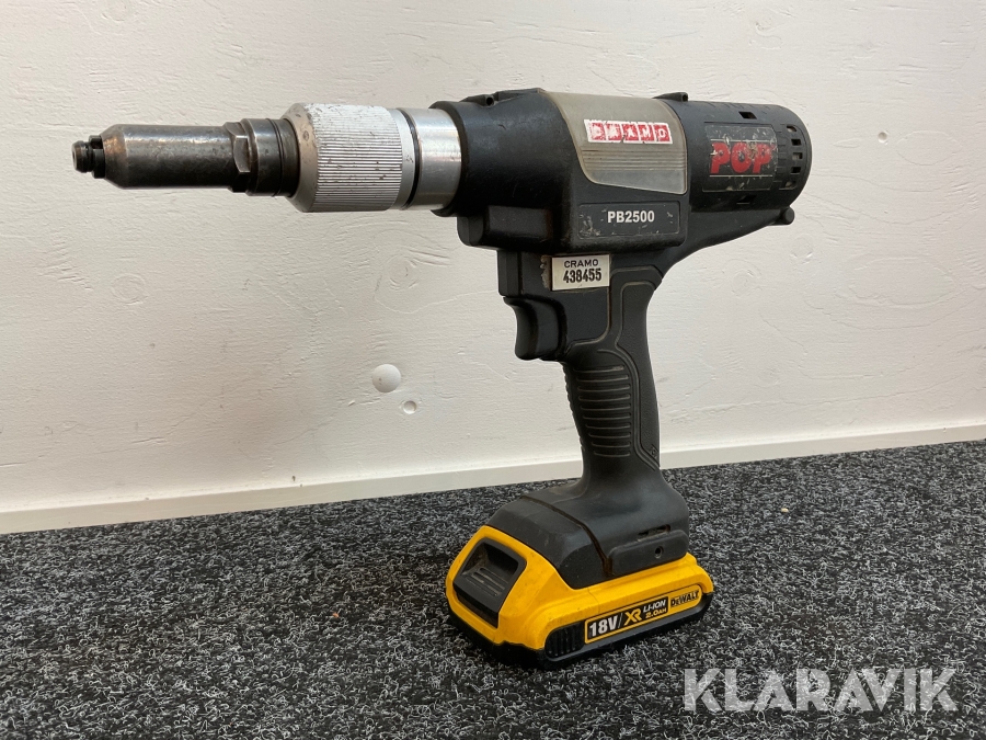 Batteridriven Popnitpistol Staley PB 2500-QW