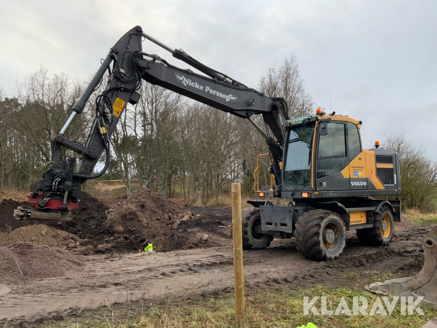 Grävmaskin Volvo EW160E