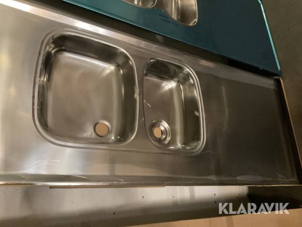 Diskbänk Ramnäs blank, 1,8m, hodjup 120mm