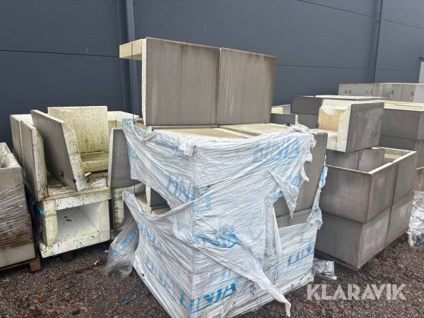 Sockelelement/hörnblock Finja 600 21 st