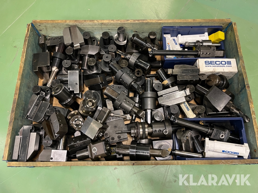 Verktyg med VDI 50- fäste Capto C5 parti