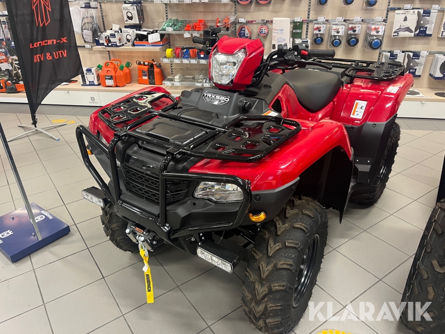 Fyrhjuling Honda TRX520 Foreman vägregistrerad