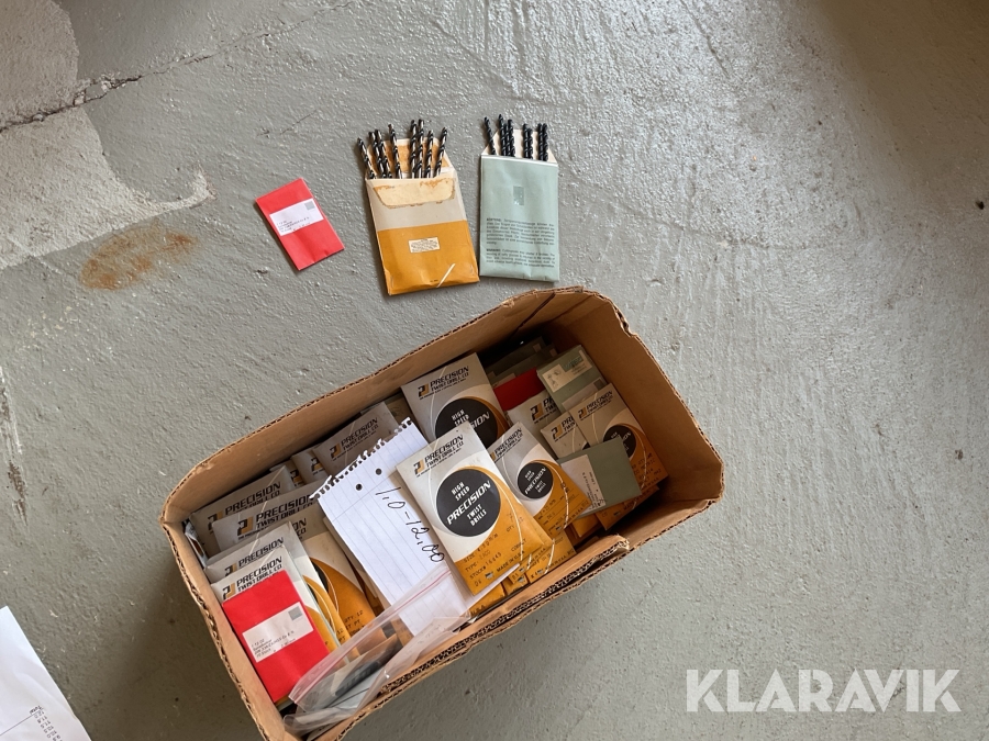 Parti med cobolt borr 801st