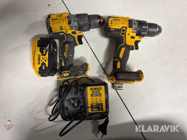 Slagborrmaskin och Borr-/skruvdragare Dewalt
