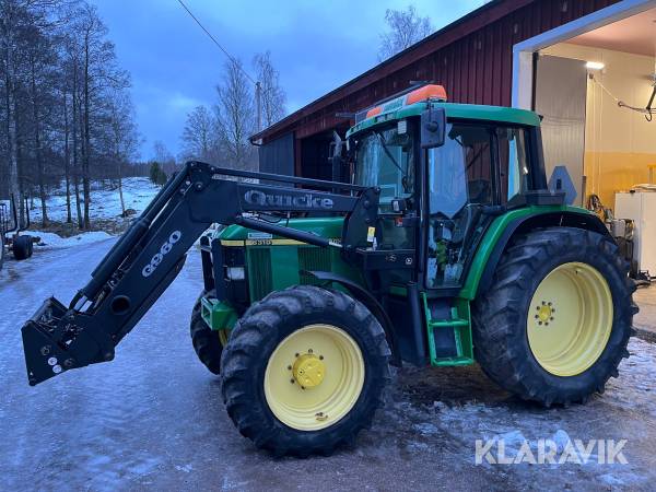 Traktor John Deere 6310 med lastare